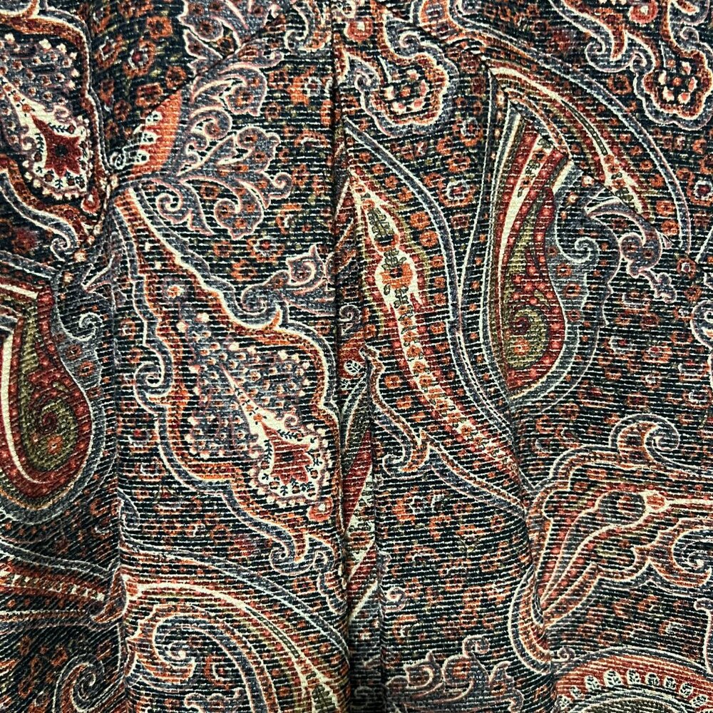 Coldwater Creek jacket, paisley tapestry, M/P size, excellent condition - Picture 2 of 8